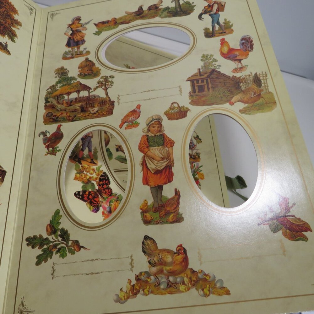 Victorian Vintage Style Photo Album: Country Memories Farmhouse